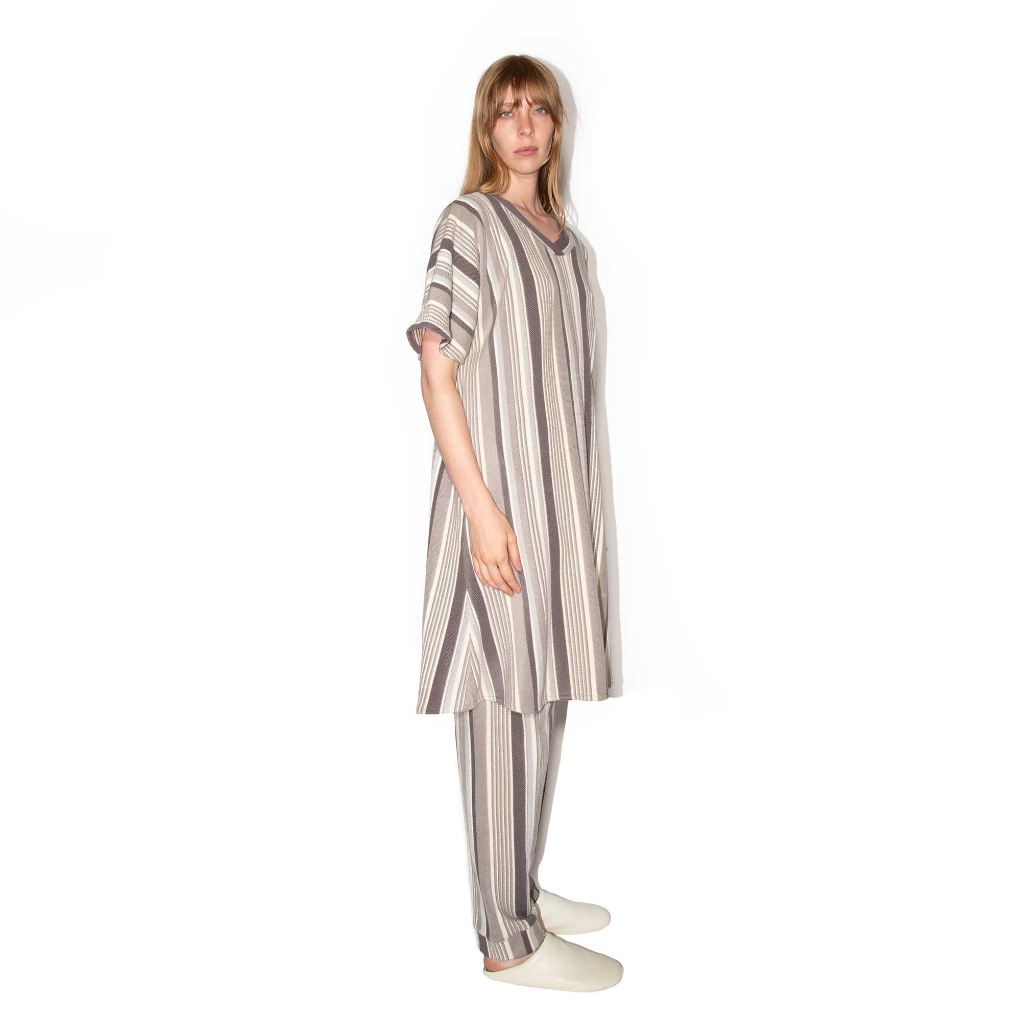 Striped Terry Pant
