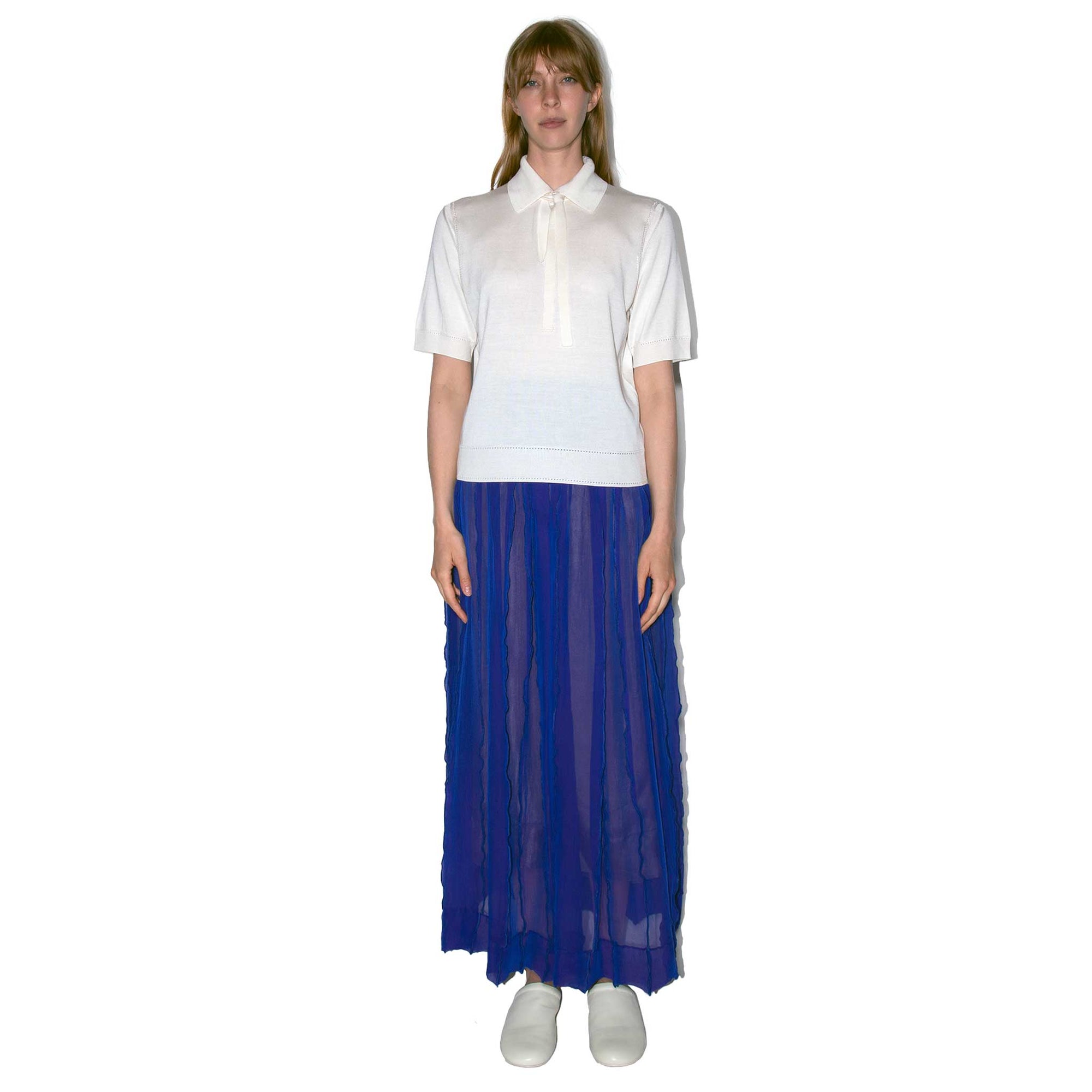 Slinky Sweater with Tie
