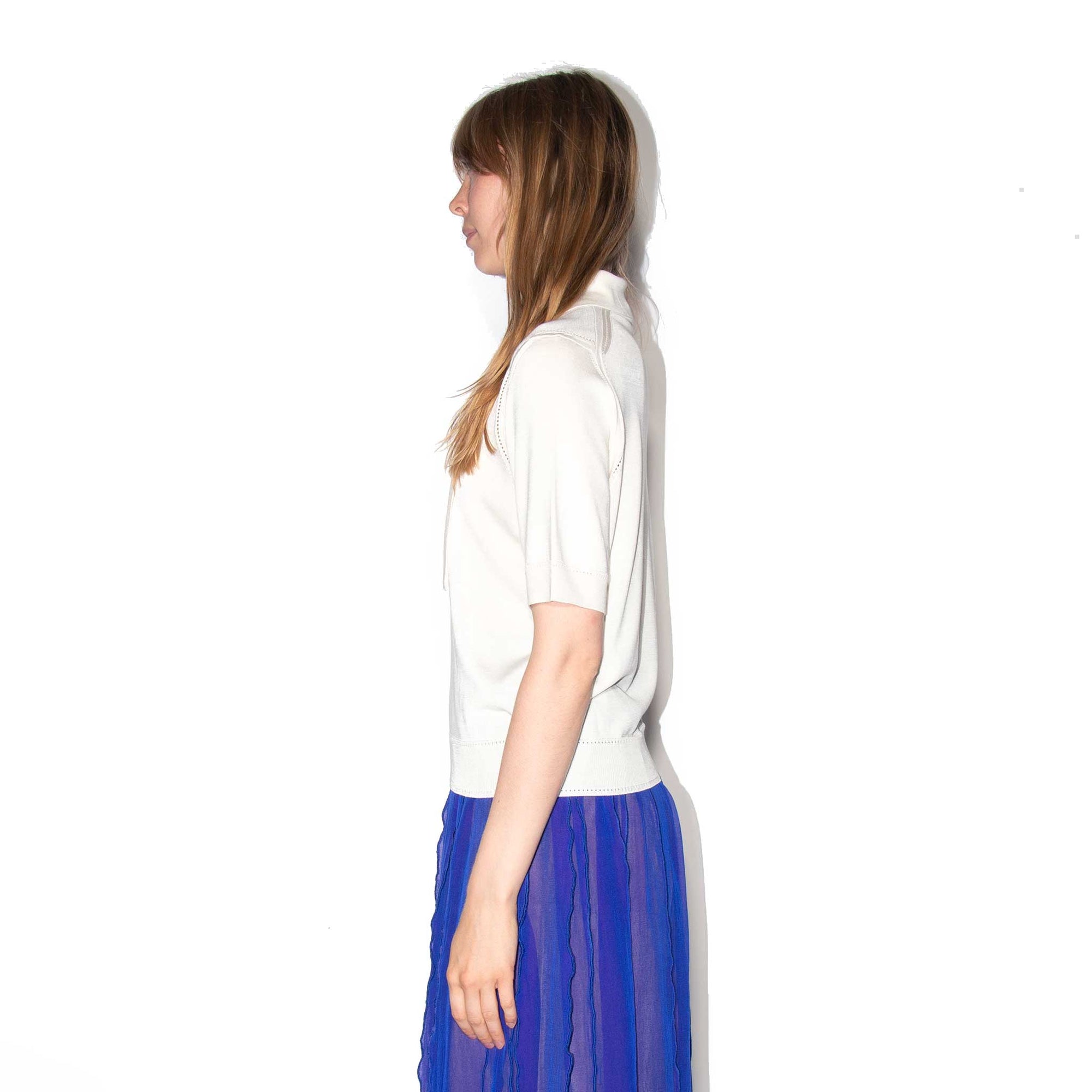 Slinky Sweater with Tie