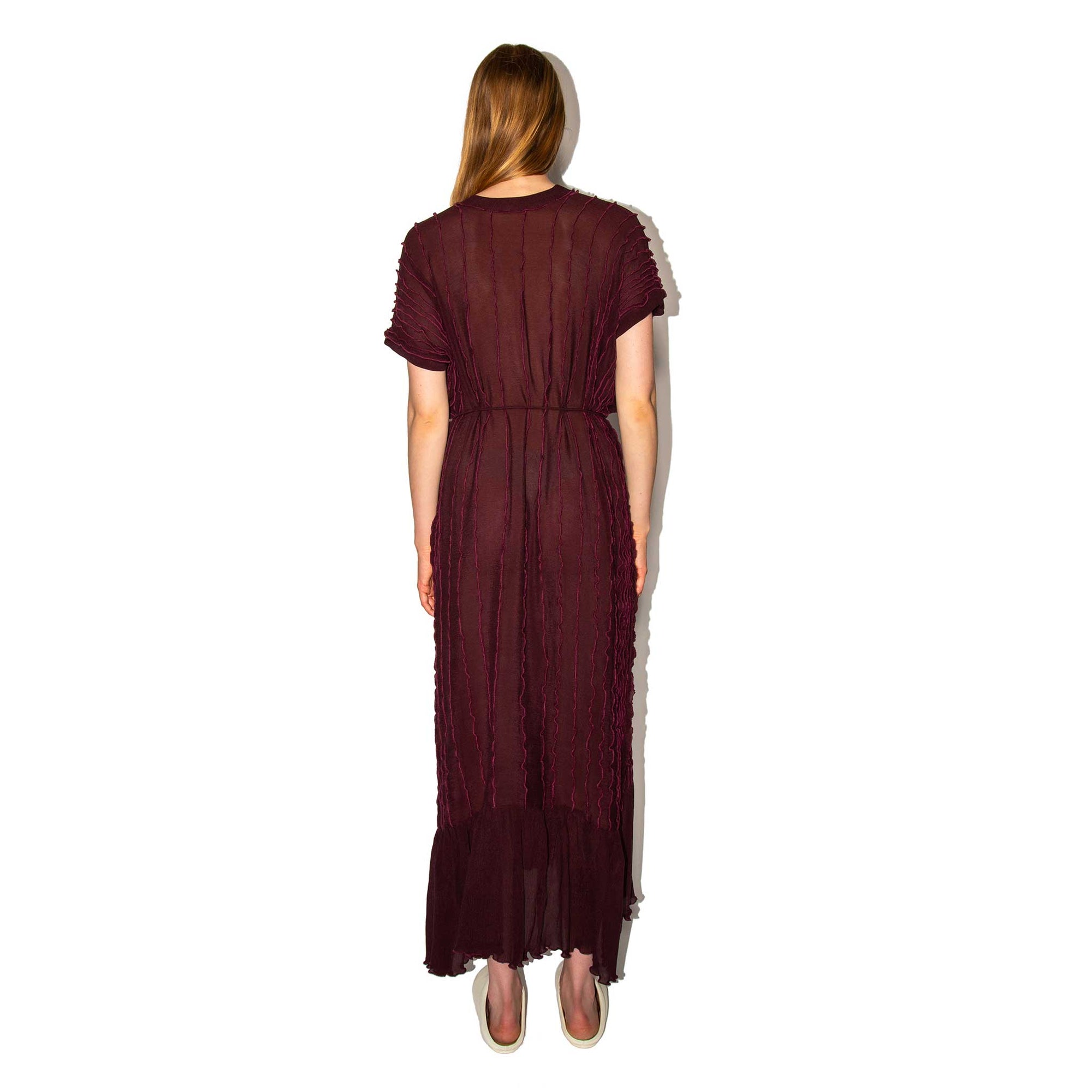 Frilly Pleat Dress