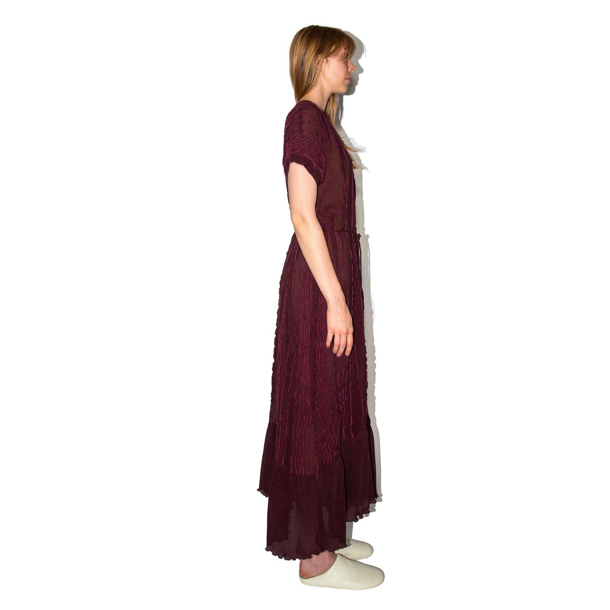 Frilly Pleat Dress