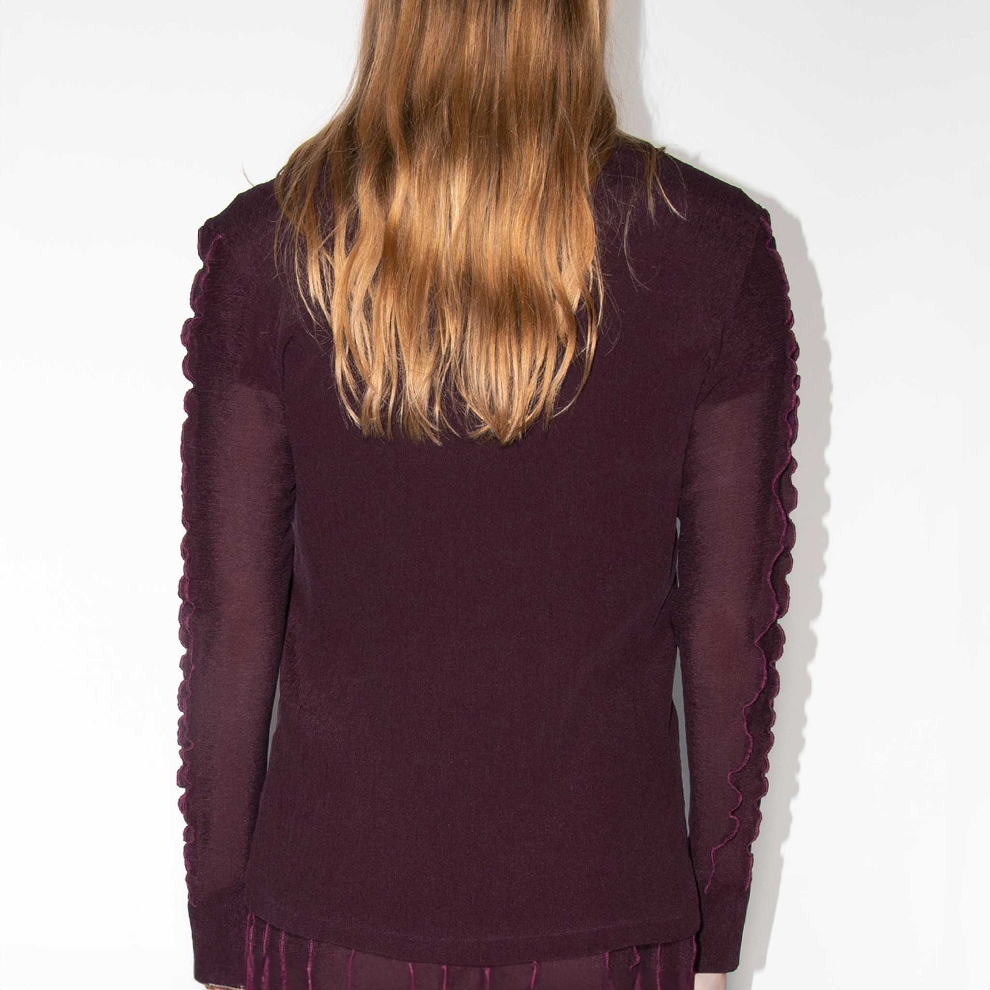 Frilly Pleat Top