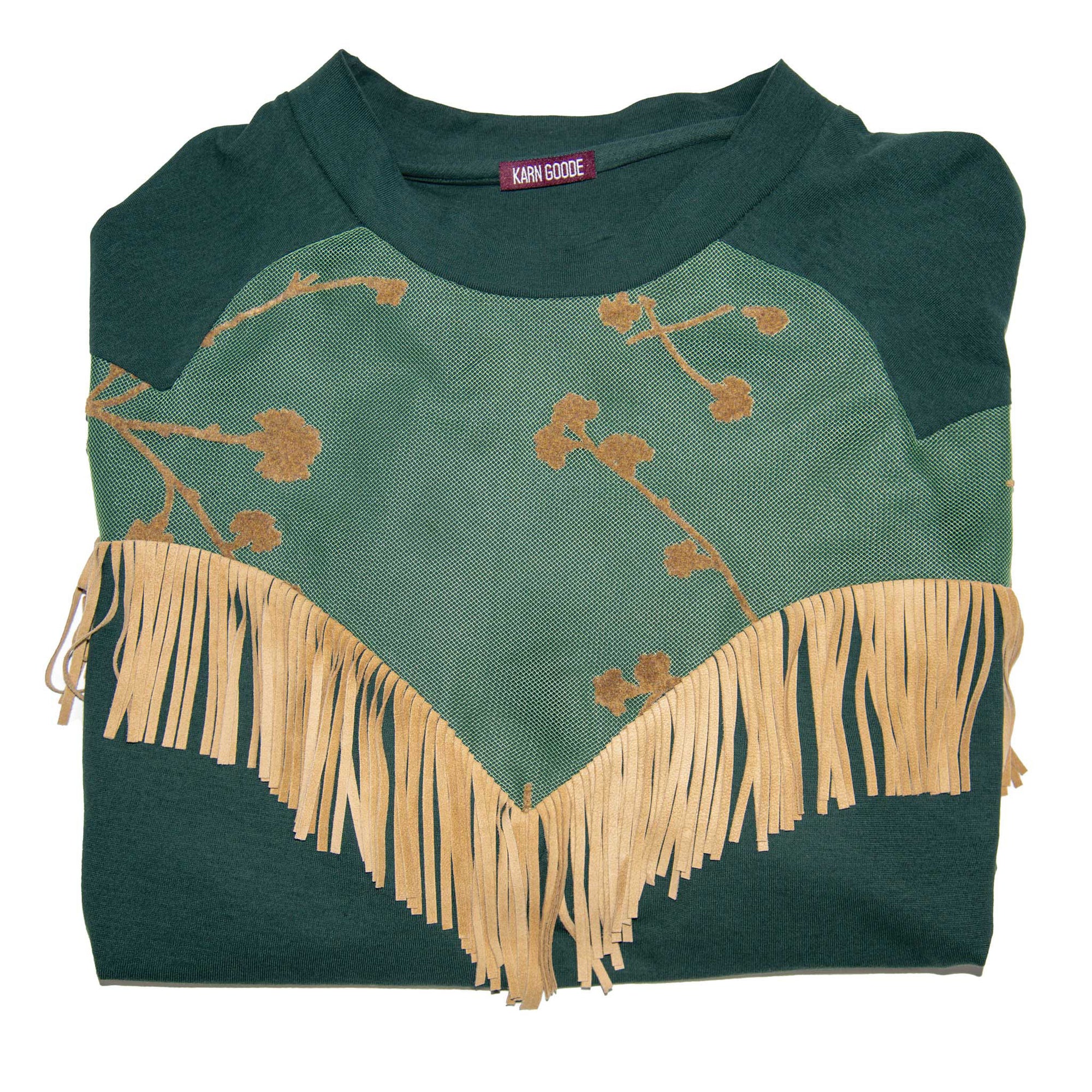Floral Fringe Jersey - SOLD OUT