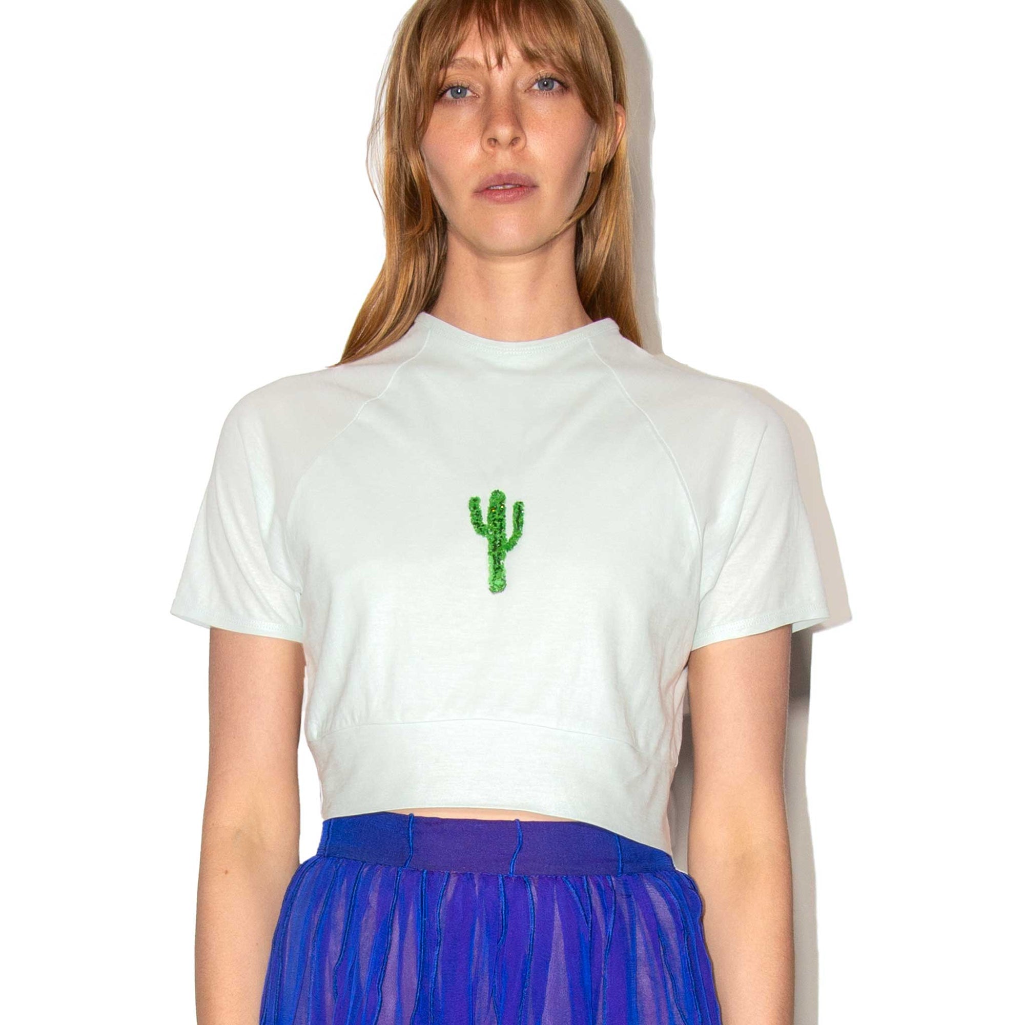 Beaded Cactus T-shirt SOLD OUT