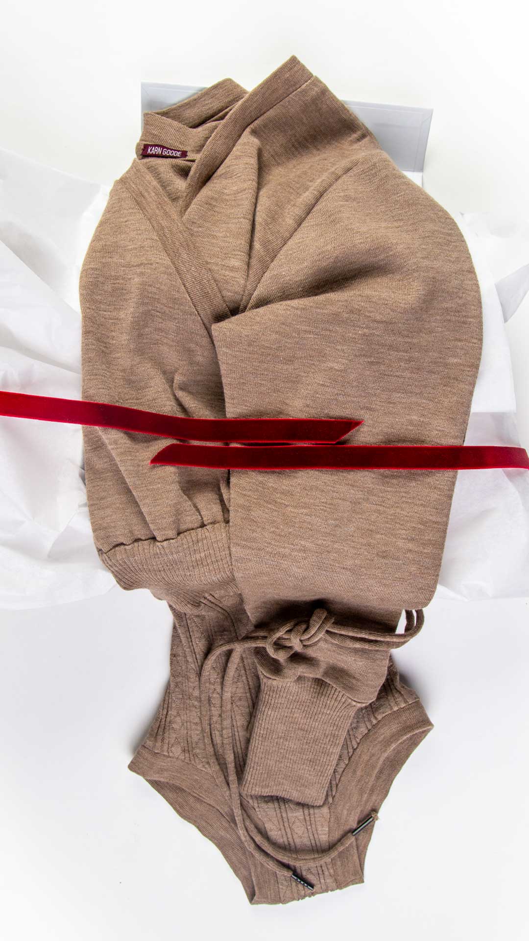 Merino Wrap Bodysuit