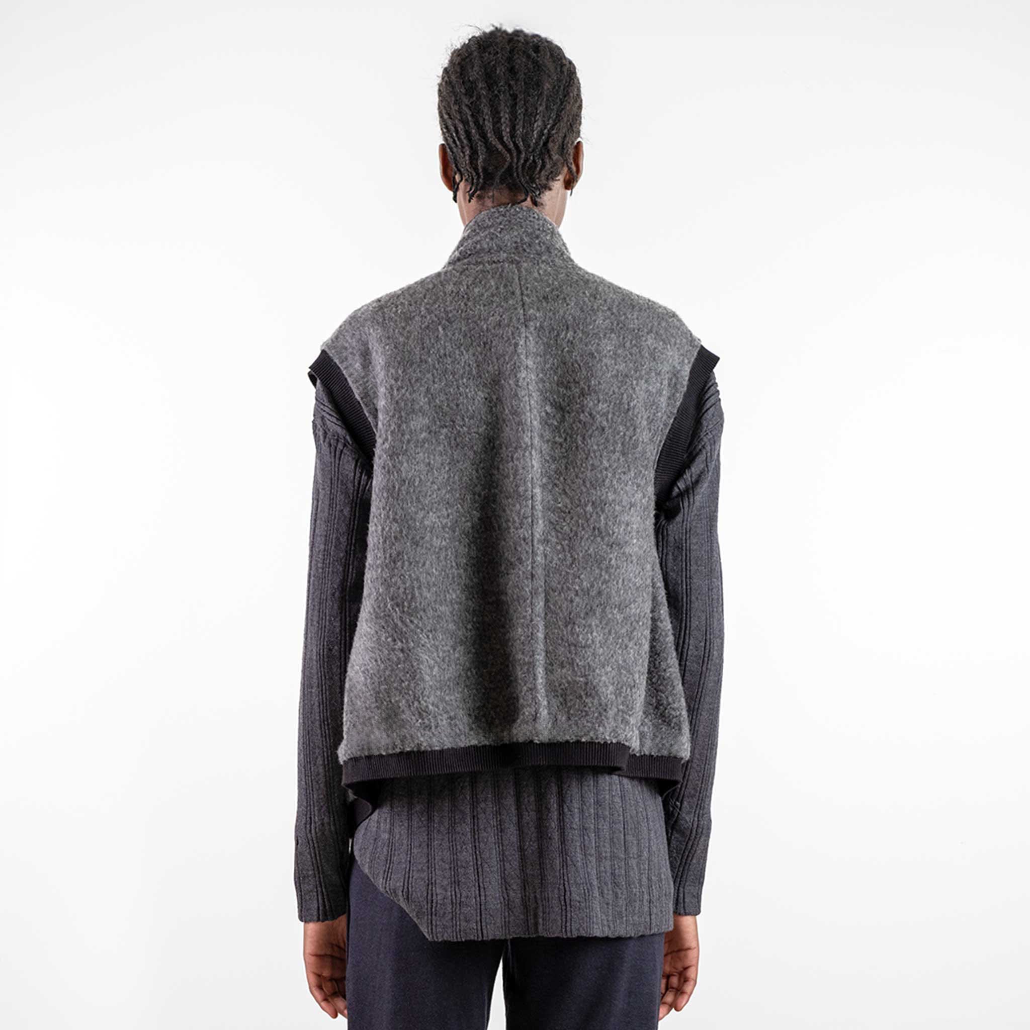 Reversible Virgin Wool Vest – Karn Goode