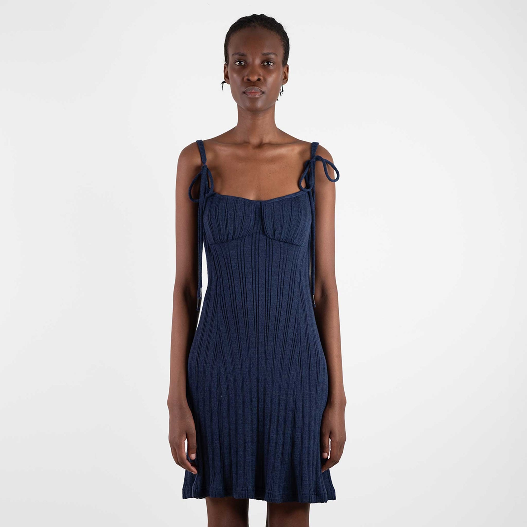 Spaghetti Strap Dress - Superfine Merino Wool