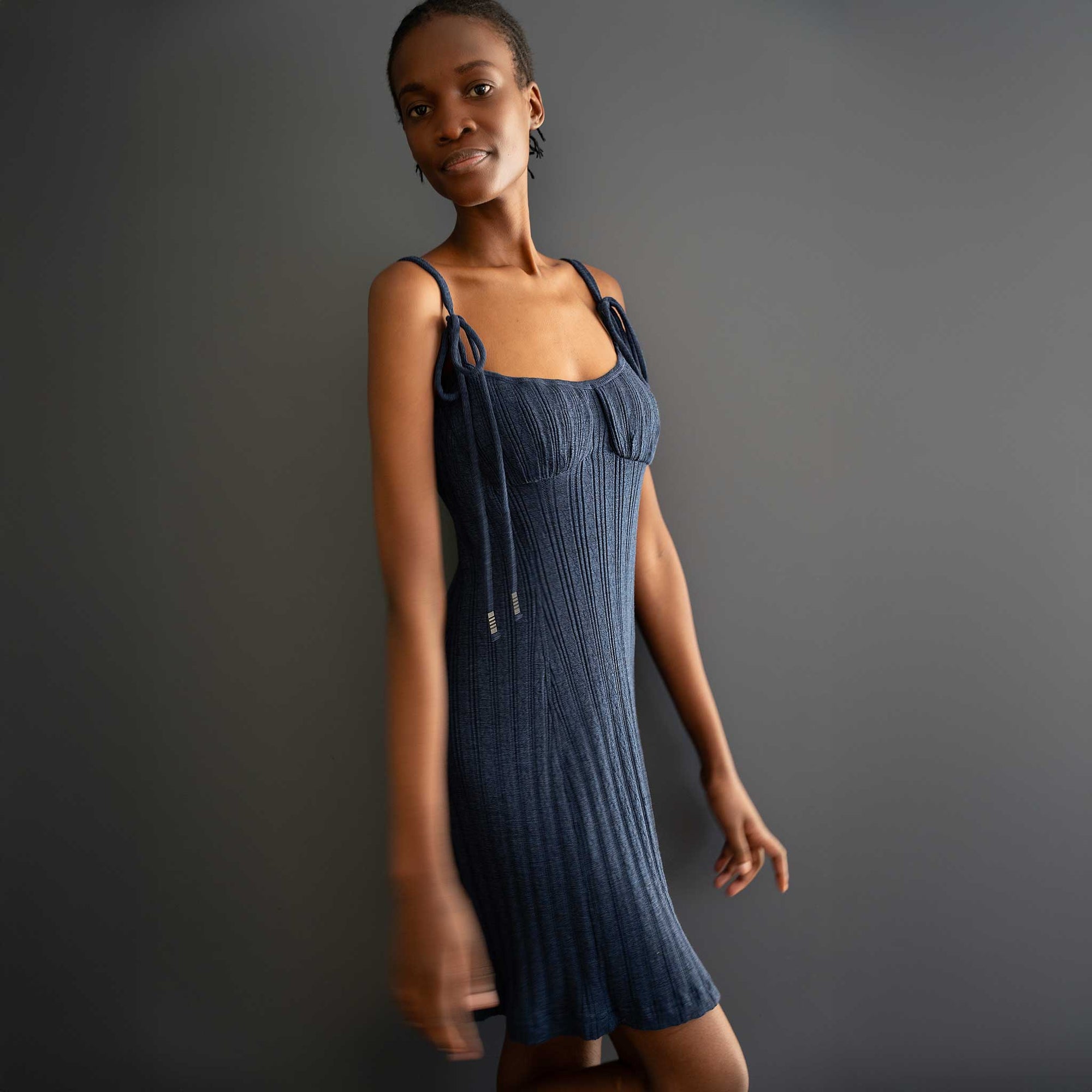 Spaghetti Strap Dress - Superfine Merino Wool