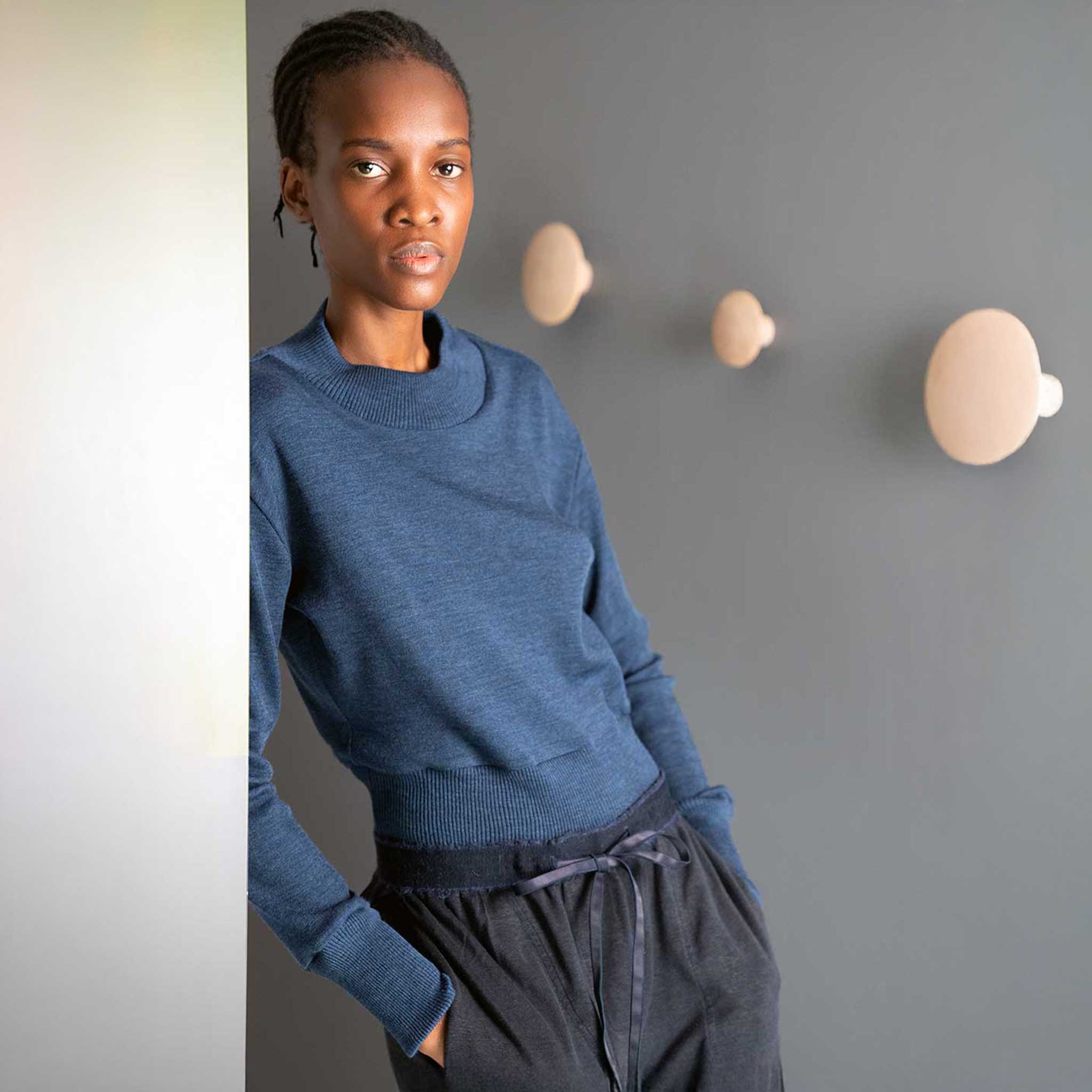 Merino Mock Neck Sweater – Karn Goode