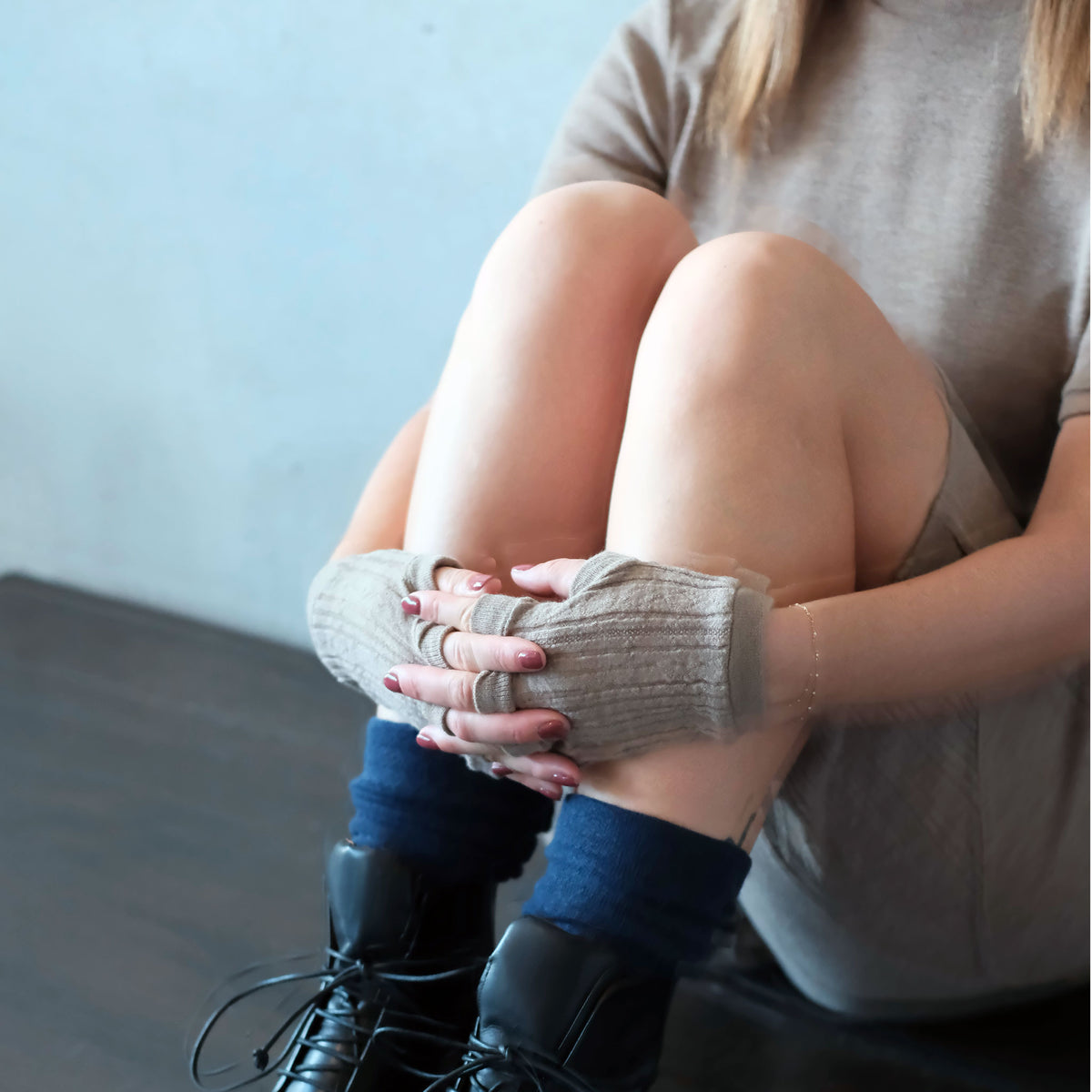 Merino Fingerless Gloves